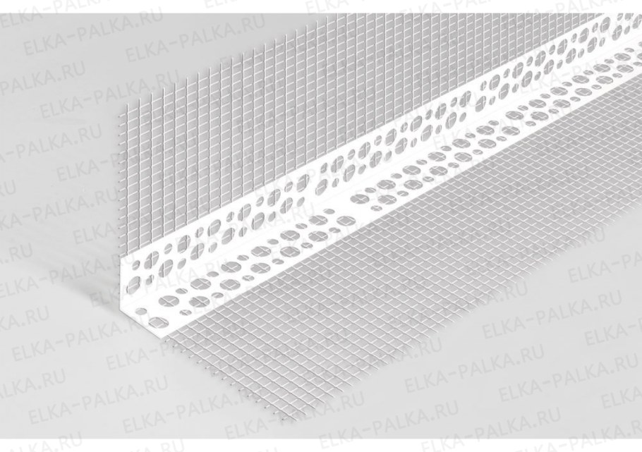 Угол ПВХ С сеткой 10*10 3м