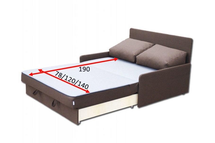 Диван еврокнижка Наташа 190 дн 2