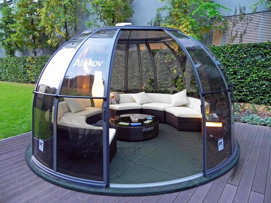 Круглая беседка