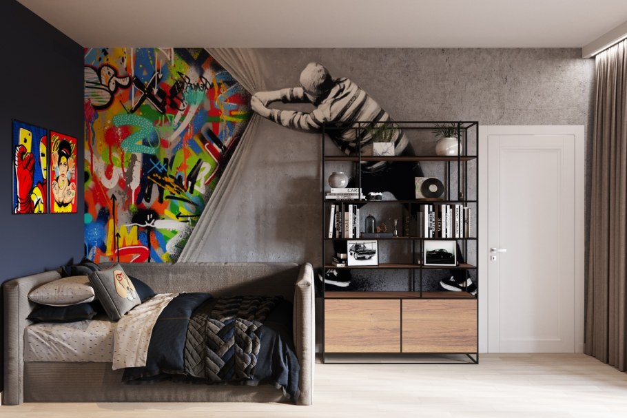 Необычные подростковые комнаты