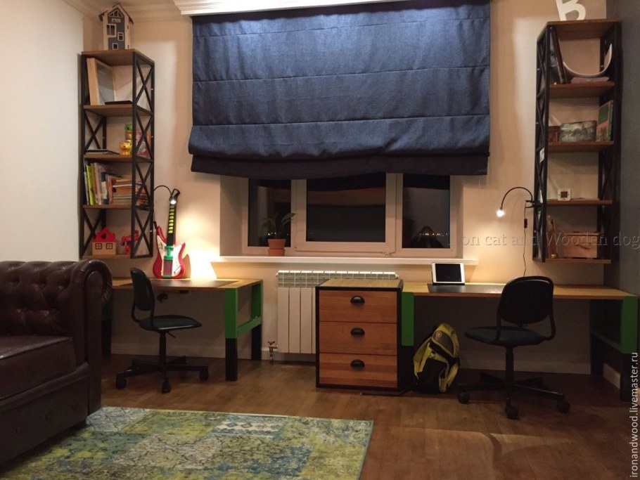 Мебель для подростковой комнаты лофт