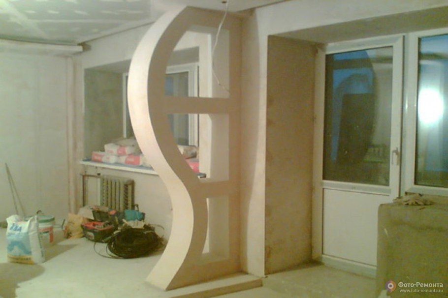 Перегородка из гипсокартона