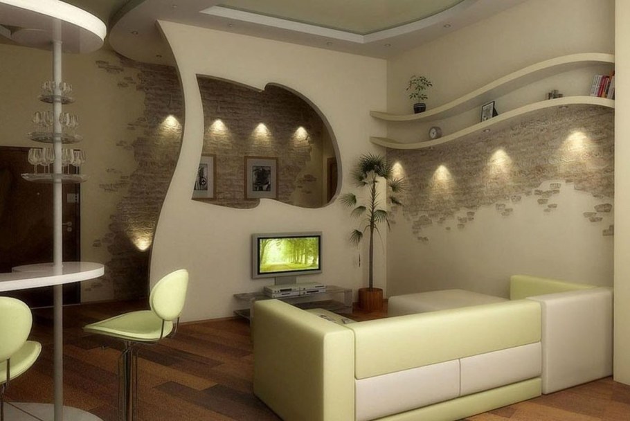 Межкомнатные перегородки из гипрока