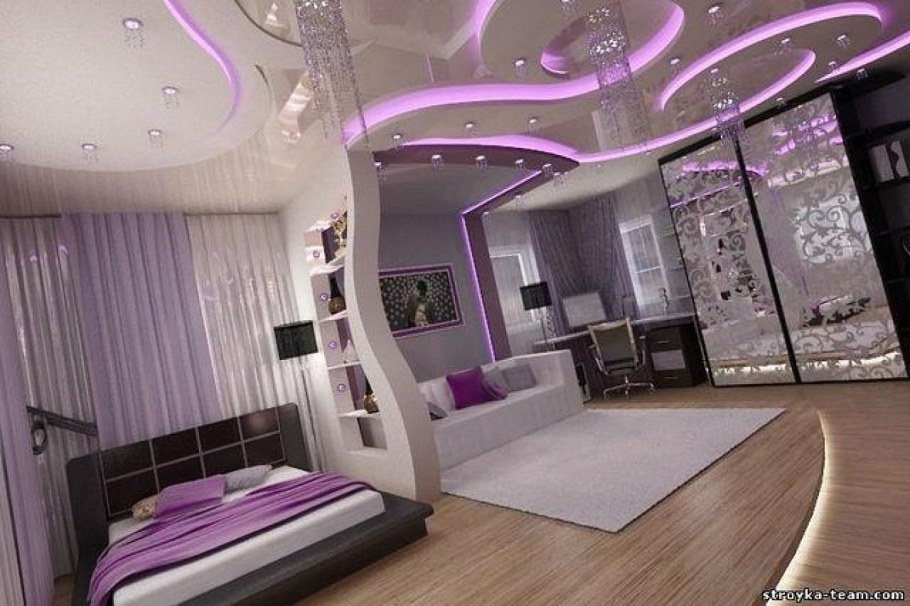 Интерьер квадратной гостиной-с 15м2