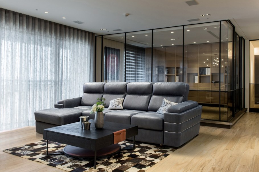 Кухонный прямой диван Дуглас