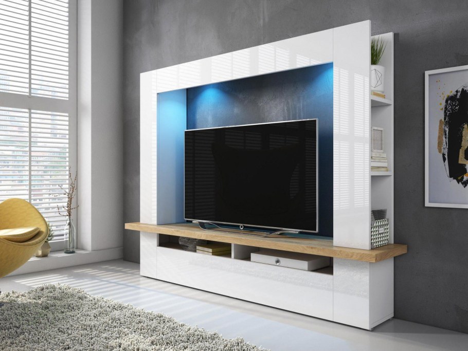 Стенка АЙМЕБ (Модерн) 4 глянцевая МДФ