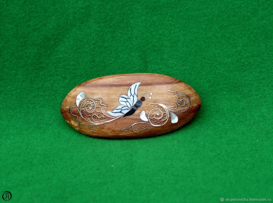 Шкатулка Тульская всечка