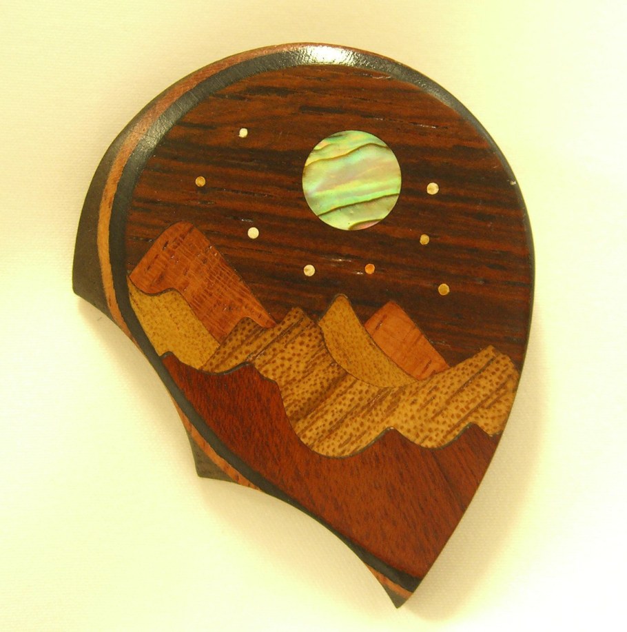 Инкрустация рукояти ножа