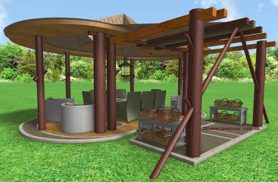 Малые архитектурные формы беседки