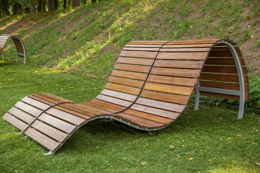 Скамья-лежак Парковая МАФ