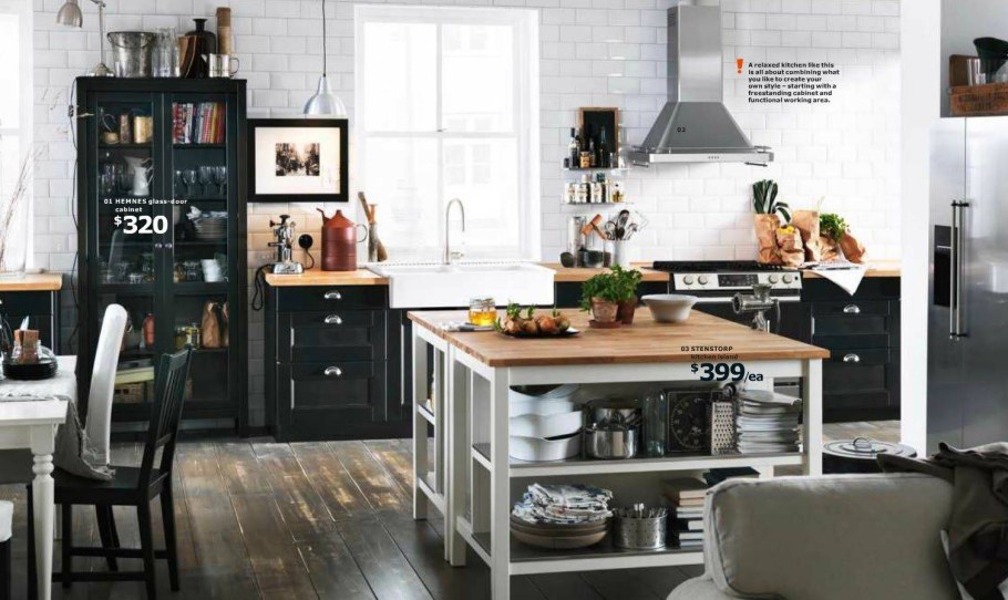 Кухня икеа Лаксарби