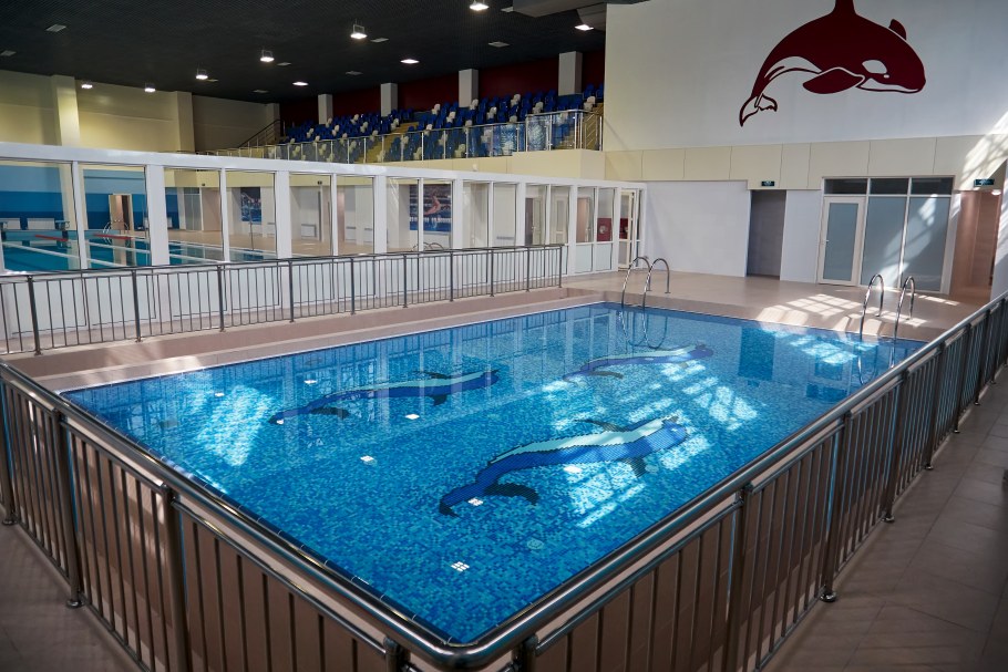 Открытый бассейн в Шымкенте