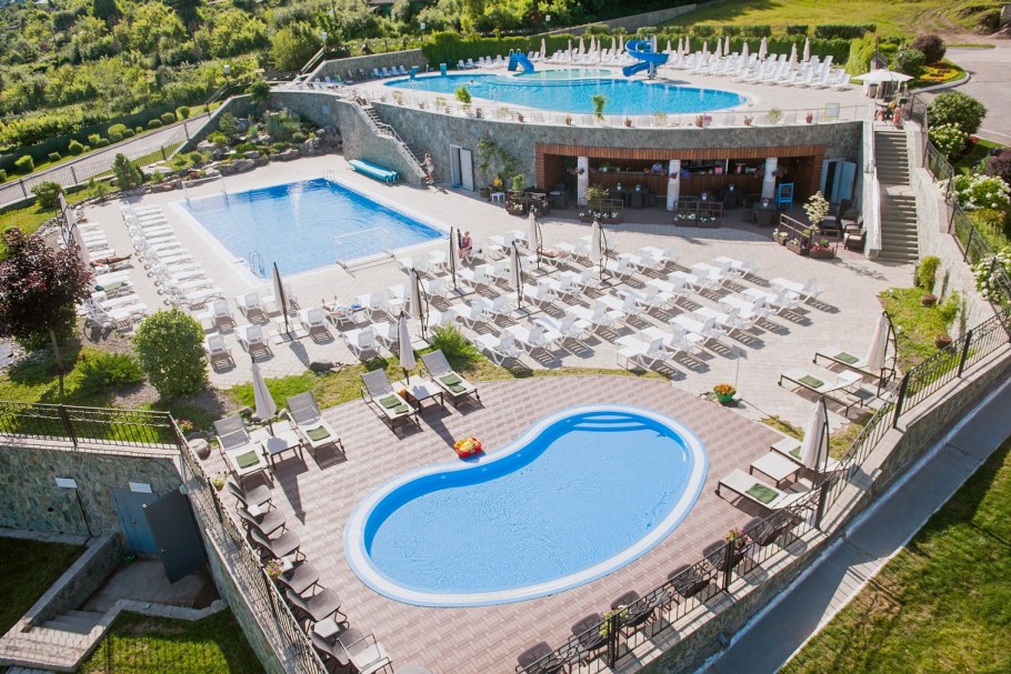 Казань аквапарк Ривьера зимой