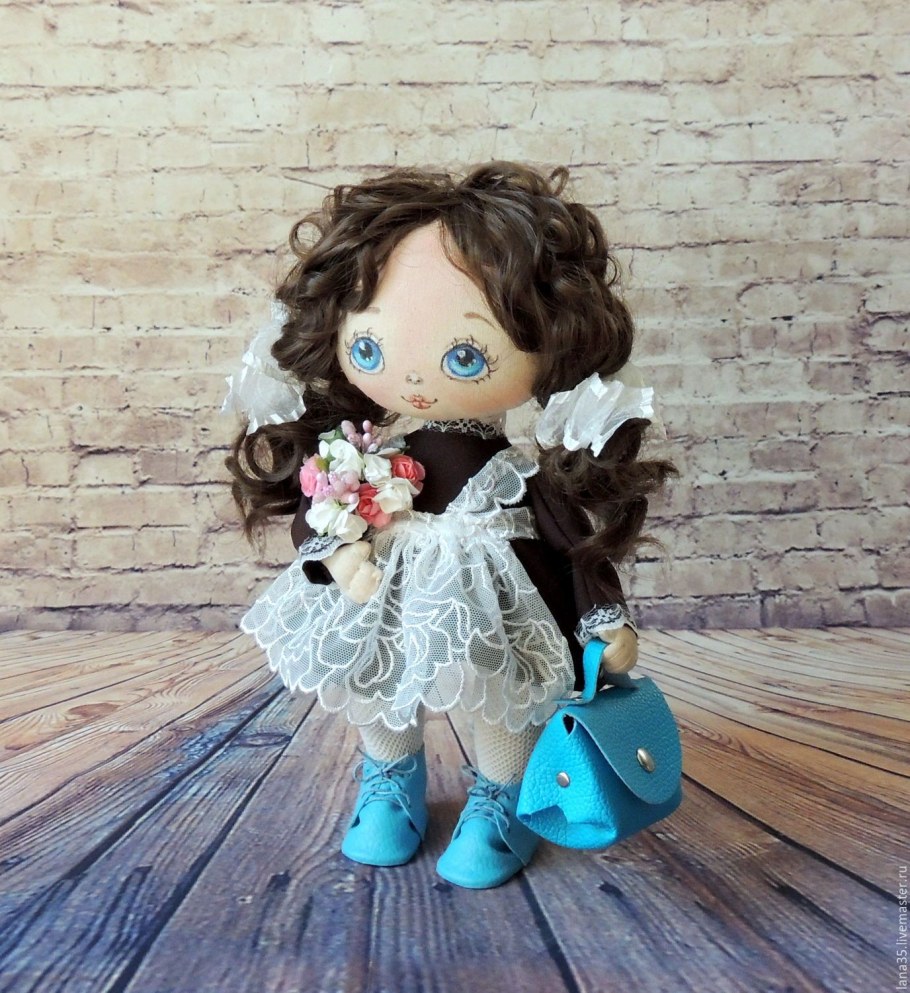 Кукла школьница мастер класс
