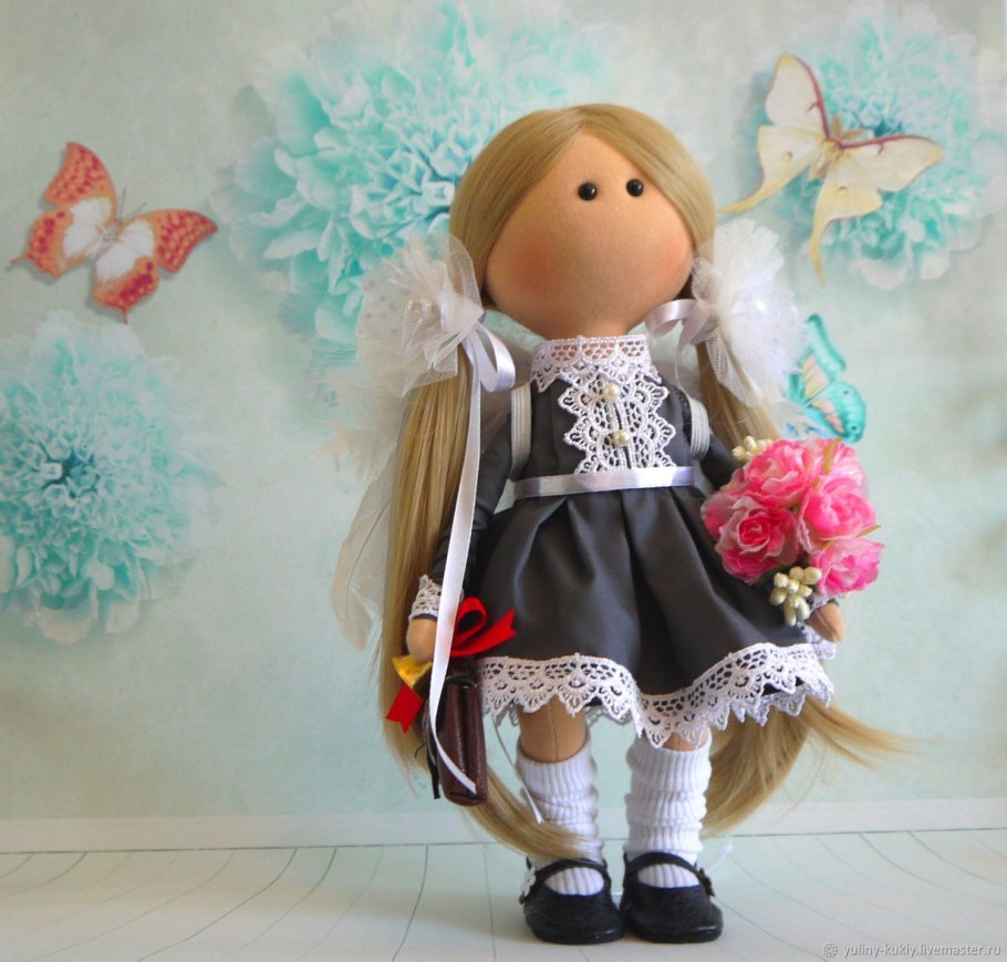 Интерьерная кукла полицейский