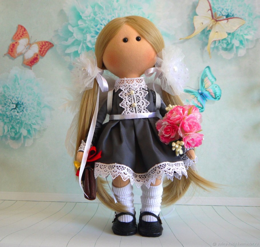 Интерьерная кукла учитель