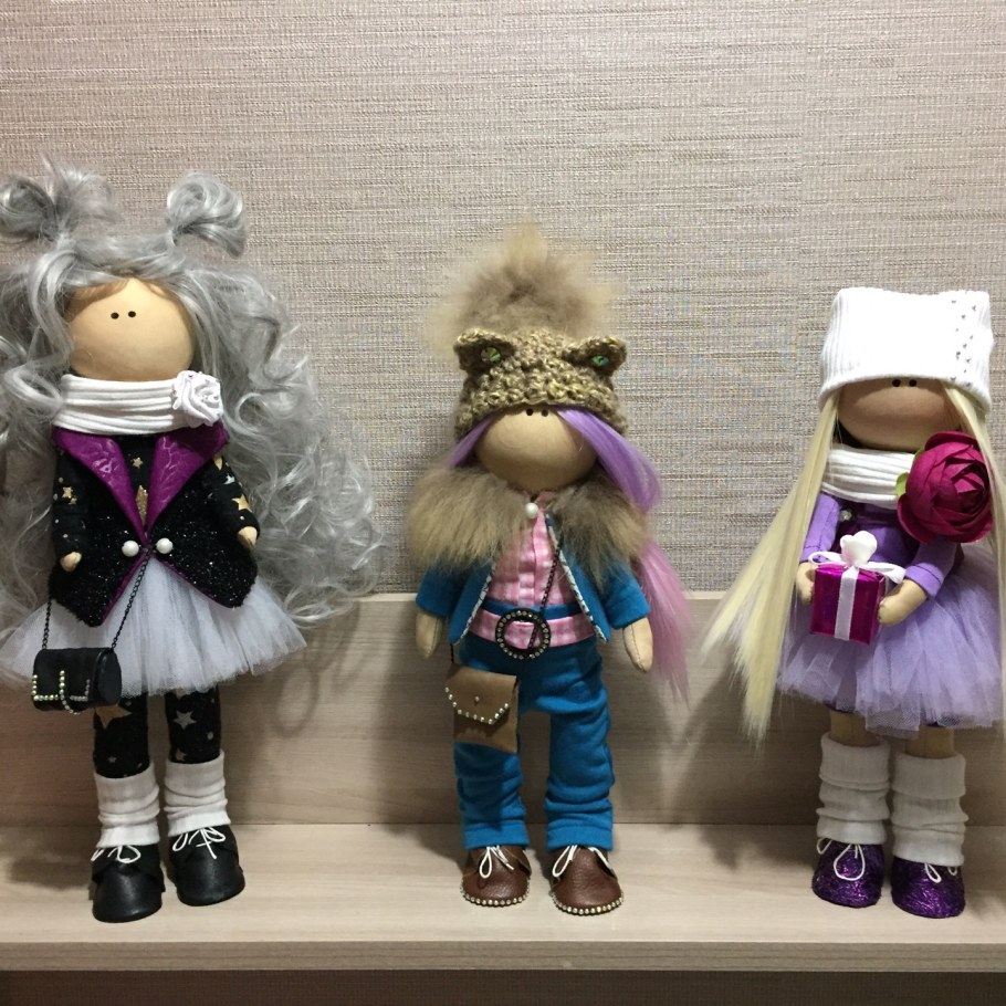 Интерьерные куклы Елены Гурылевой