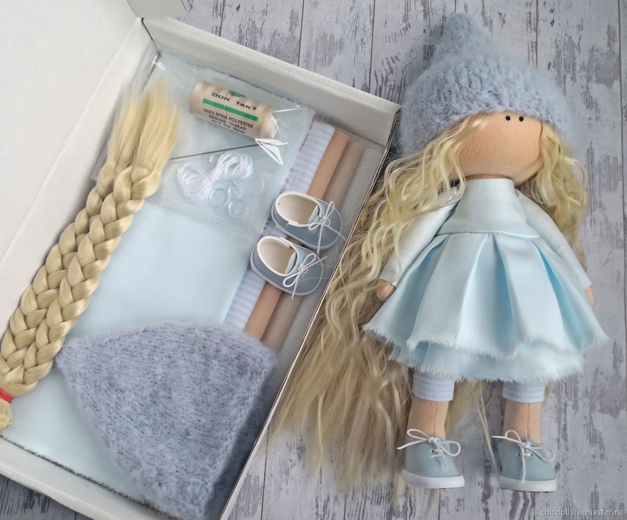 Кукла из полимерной глины Ксении Артюшенковой