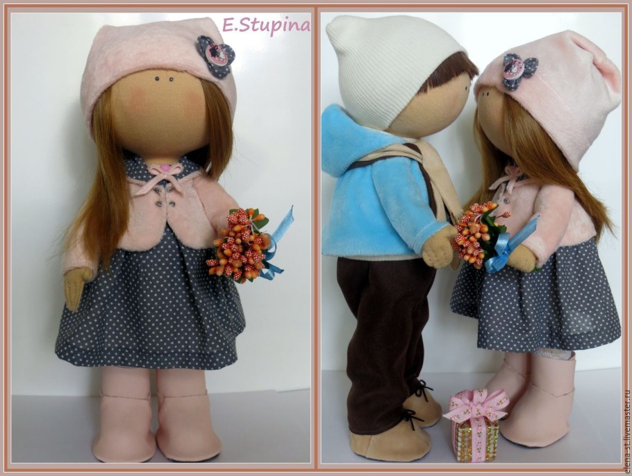 Одежда для текстильных кукол