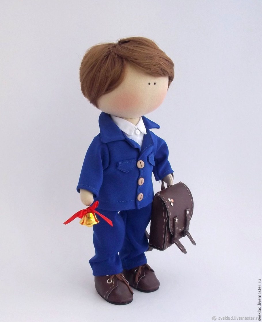 Текстильная кукла выпускница