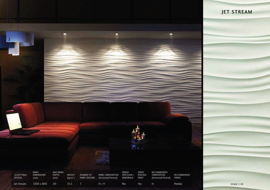 Стеновая панель с подсветкой