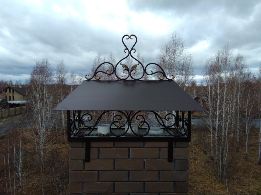 Дымник-флюгарка 2080х780мм