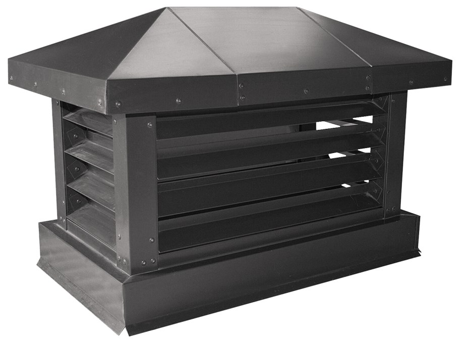 Дымник с сеткой цинк 0,45