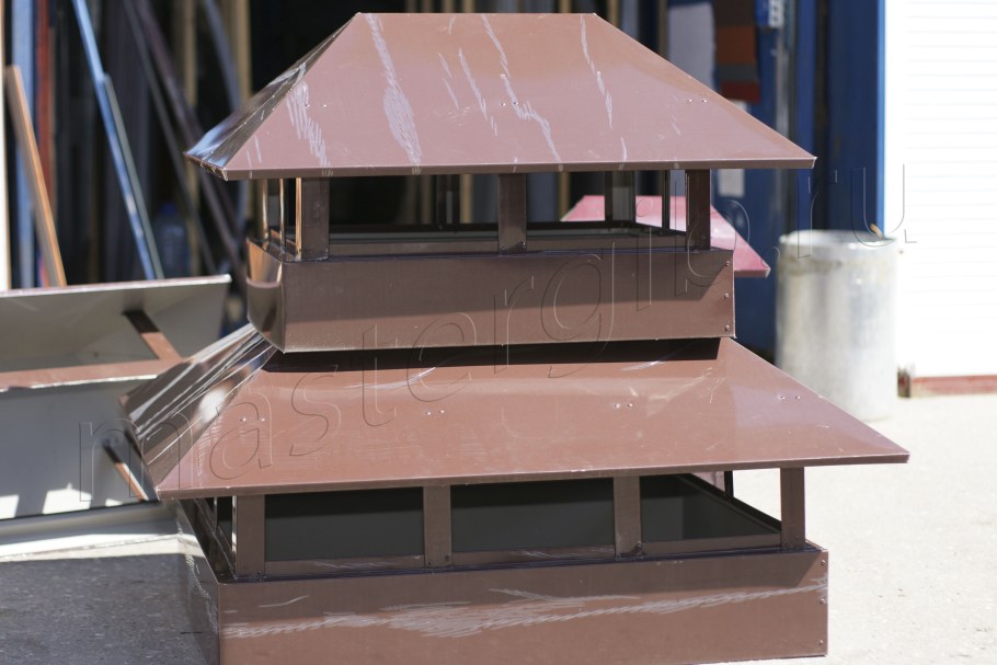 Зонт дымник флюгарка