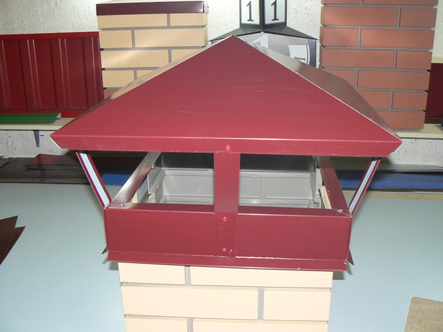 Дымник двойной Grand line 1040*390