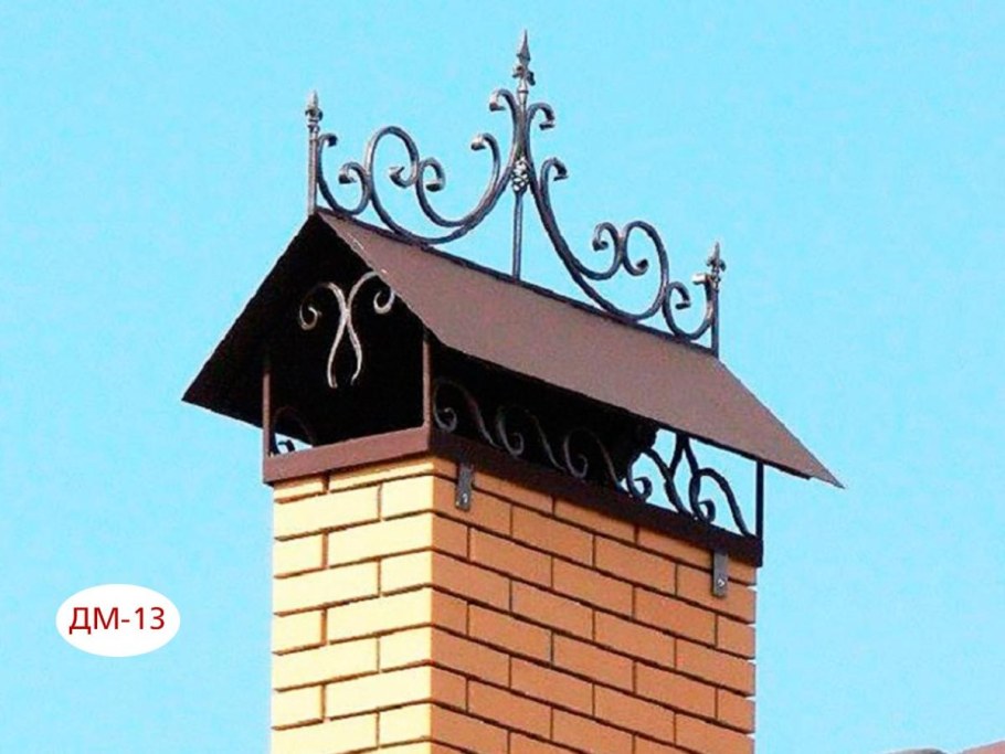 Козырёк на дымоходную трубу