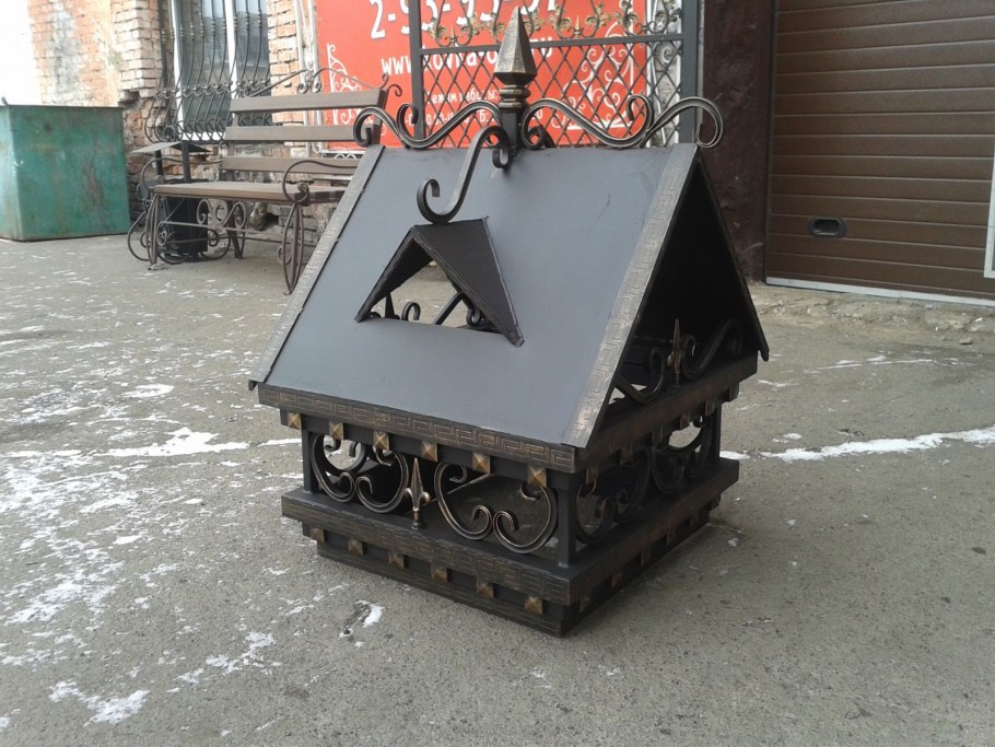 Дымник флюгарка ковка