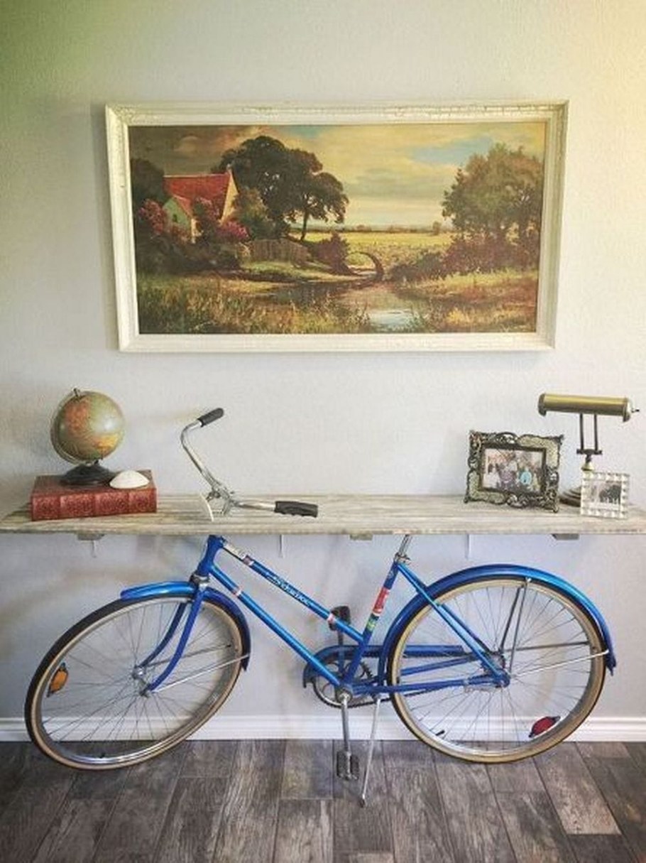 Декор велосипеда на даче