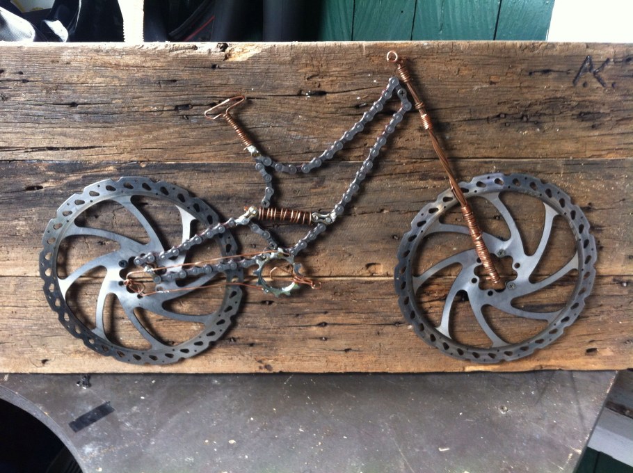 Велосипед из автозапчастей