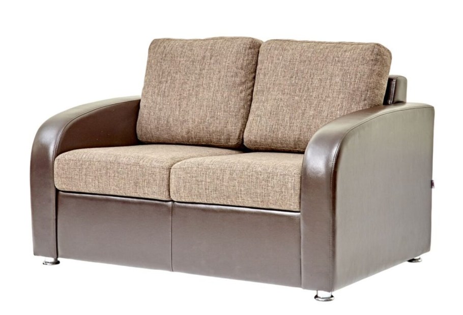 Диван кожаный двухместный