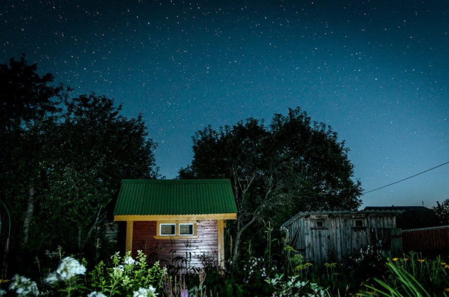 Ночь в деревне
