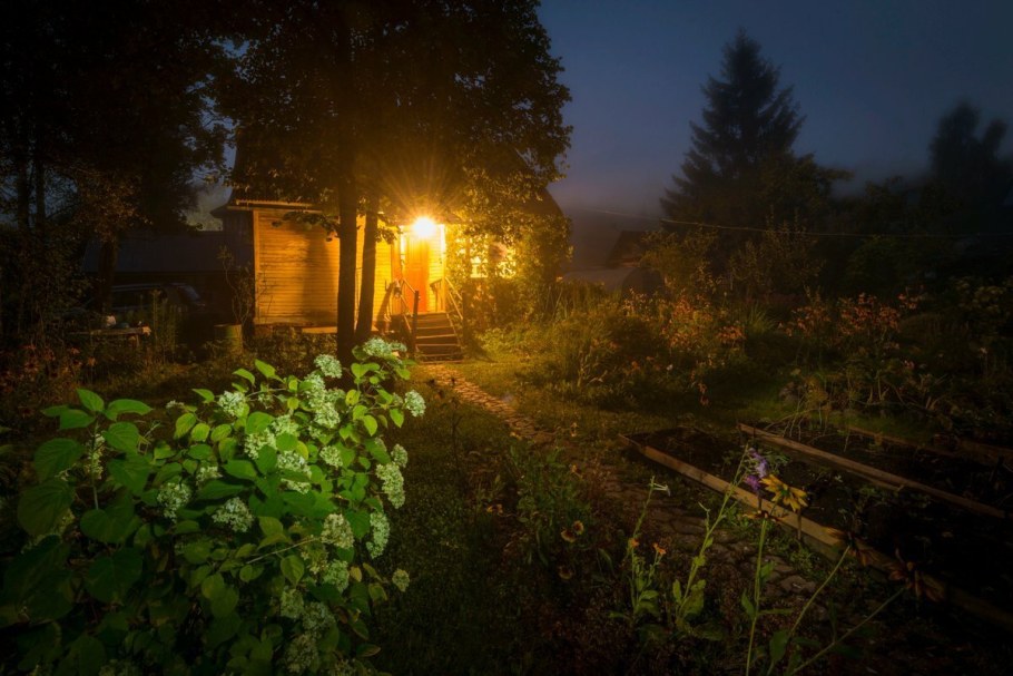 Вечер на даче