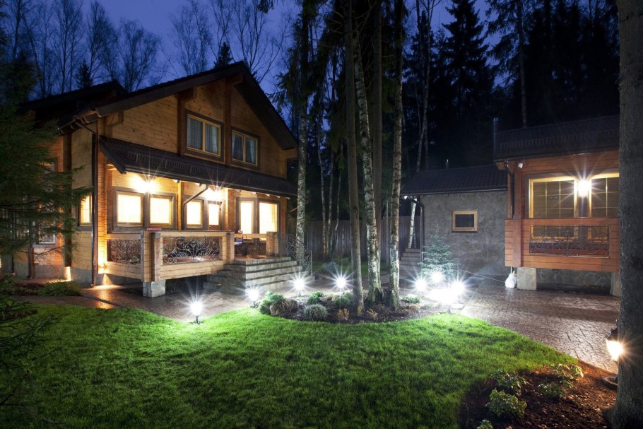 Освещение на даче