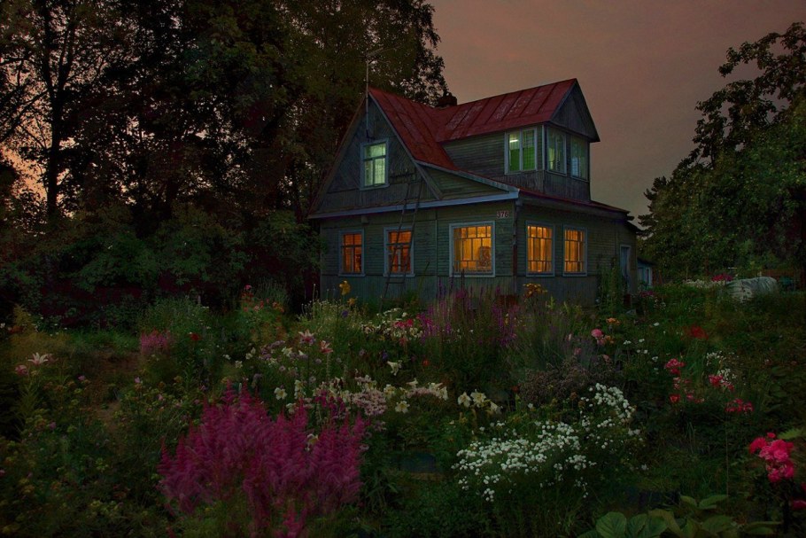 Ночь в деревне