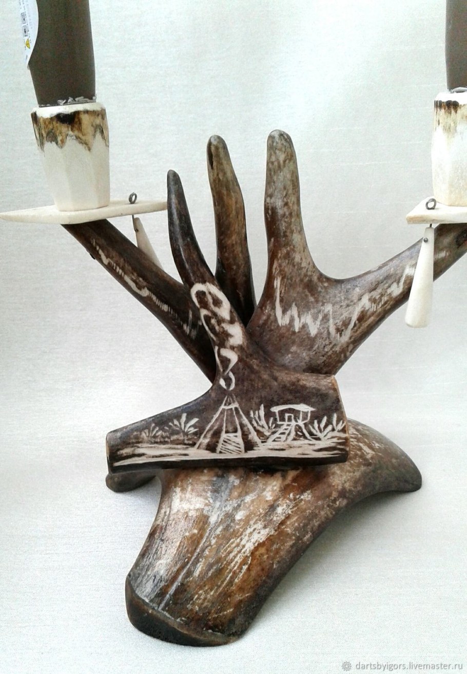Изделия из оленьего рога