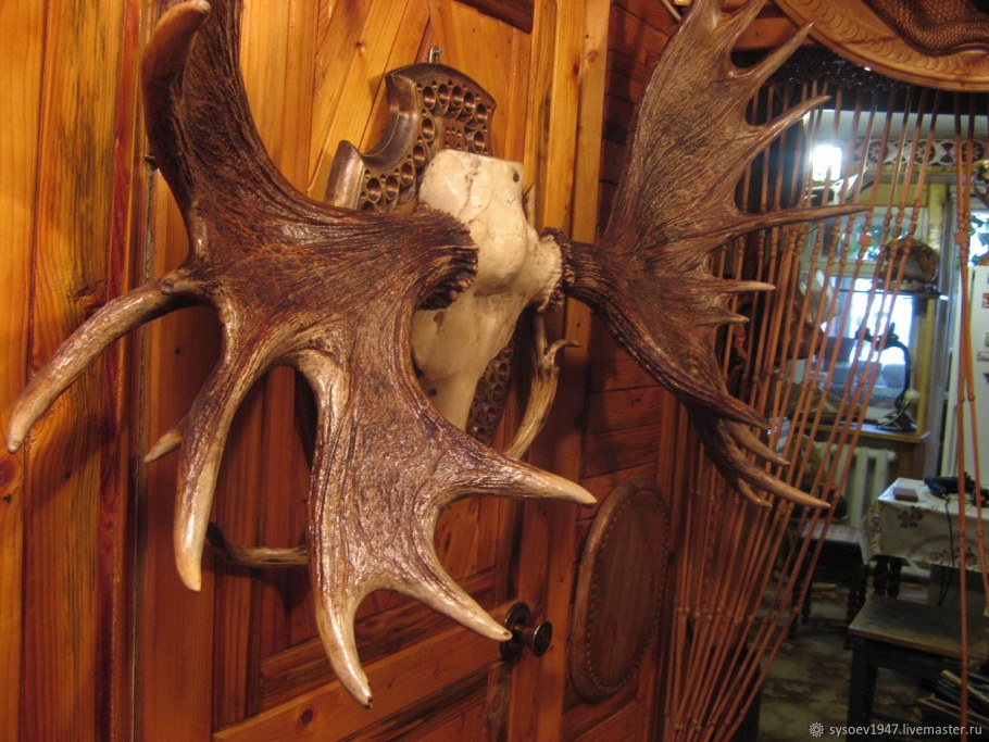 Декор из Лосиного рога