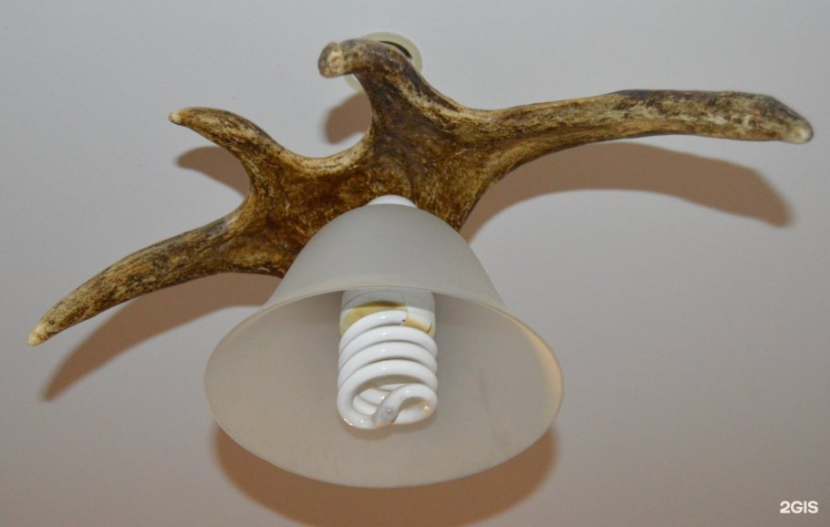 Лампа из Рогов лося