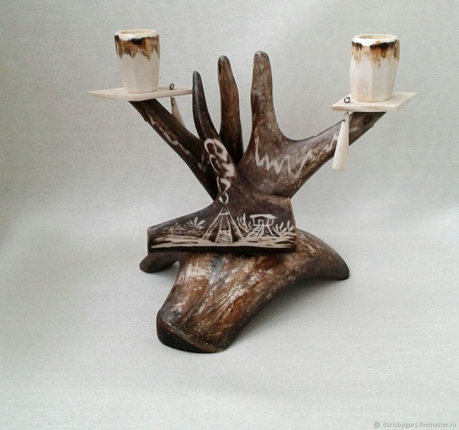 Лосиные рога на стену