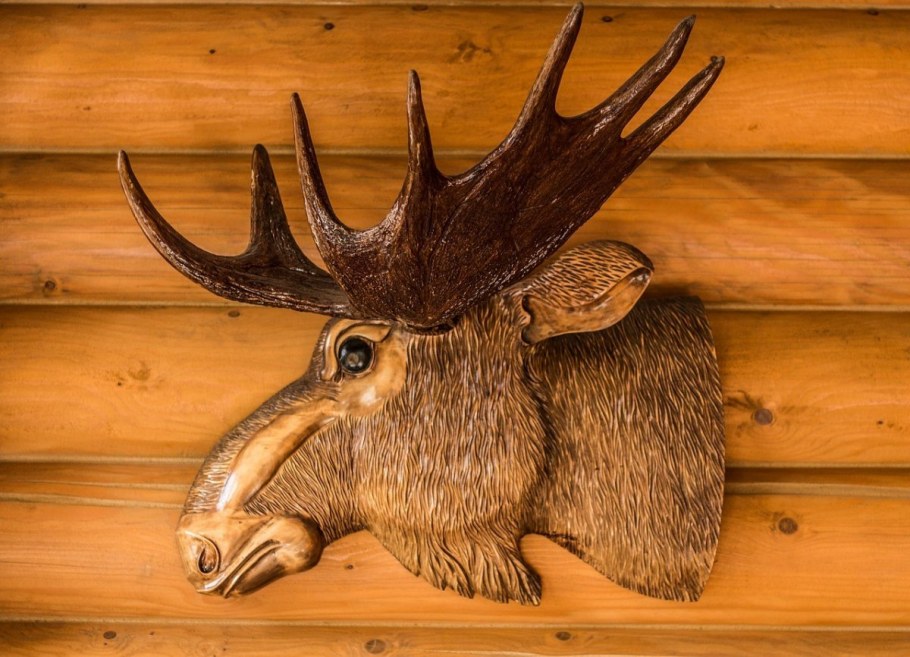 Подсвечник из рога косули