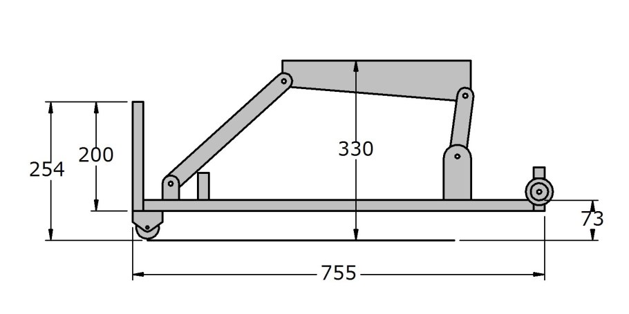 Схема раскладки дивана французская раскладушка