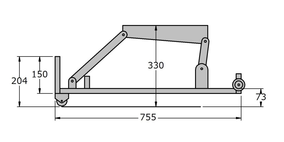 Диван-кровать уно, механизм еврокнижка тик-так, 217х96х88 см