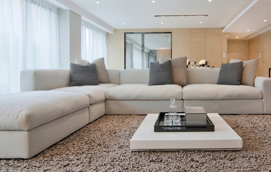 Серые обои в интерьере