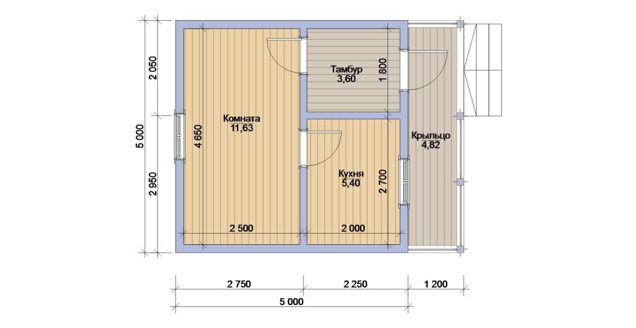 Дачный домик планировка 6х6 с верандой