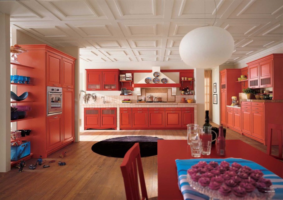 Кухня опера цвета