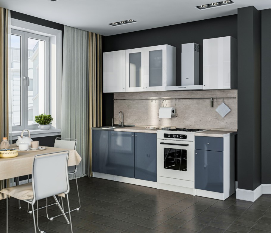 Кухня Верона ясень золотистый