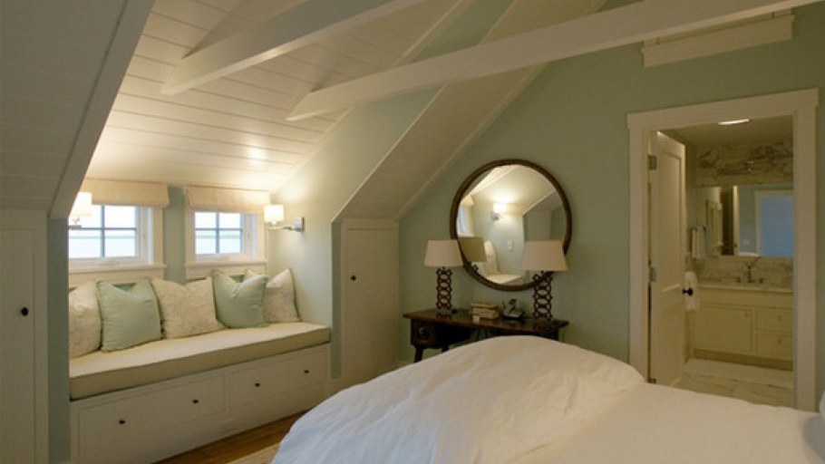 Крашеные стены в интерьере